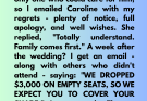 My Cousin Demanded Money Because I Missed Her Wedding for My Dad’s Stroke — Another Guest Shut Her Down