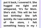 A Quiet Gesture of Kindness Found Its Way Back—Wrapped in a Truth That Hurt More Than Expected.