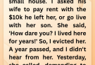 I thought evicting her would fix everything… until the truth came back a year later and broke me.
