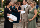 My billionaire ex-husband invited me to his wedding just to humiliate me. Standing beside his pregnant fiancée, he smirked, “Unlike you, she’s giving me a family.” I simply smiled and replied, “I’ll be there… and I won’t be coming alone.”