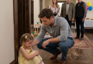 My five-year-old daughter hid behind me at a family gathering and whispered, “Daddy… am I supposed to say sorry?” One simple question led me to uncover a secret my parents had been desperately trying to hide.